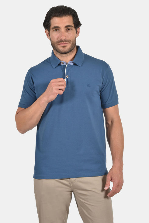 Ανδρικό Μπλουζάκι Πόλο Άνετη Γραμμή Ραφ Everbest