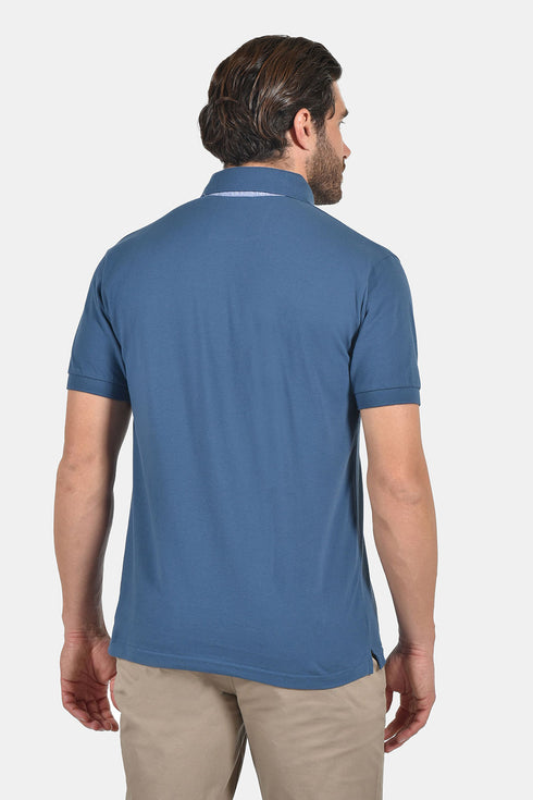 Ανδρικό Μπλουζάκι Πόλο Άνετη Γραμμή Ραφ Everbest