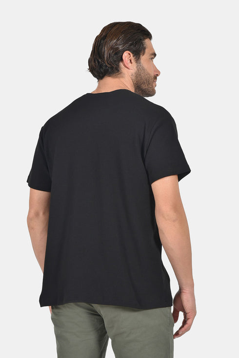 Ανδρική Μπλούζα Ριπ Χρώμα Μαύρο Everbest