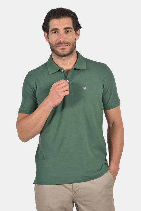 Ανδρικό Μπλουζάκι Πόλο Κανονική Γραμμή Λαδί NYT