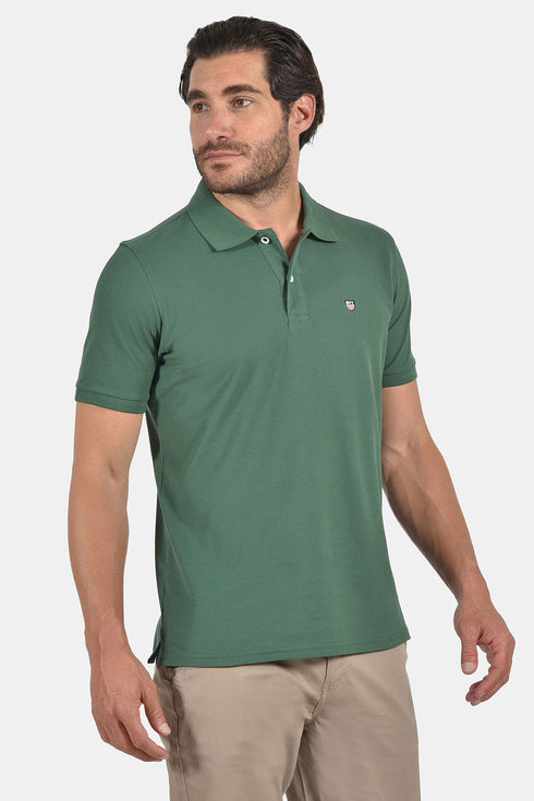 Ανδρικό Μπλουζάκι Πόλο Κανονική Γραμμή Λαδί NYT