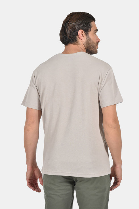 Ανδρική Μπλούζα Ριπ Χρώμα Μπεζ Everbest