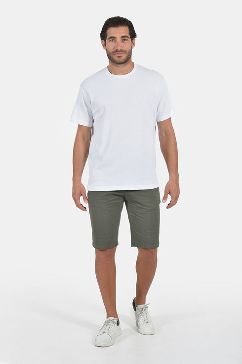 Ανδρική Μπλούζα Ριπ Χρώμα Λευκό Everbest