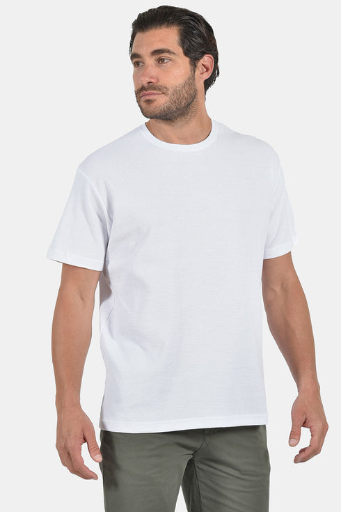 Ανδρική Μπλούζα Ριπ Χρώμα Λευκό Everbest