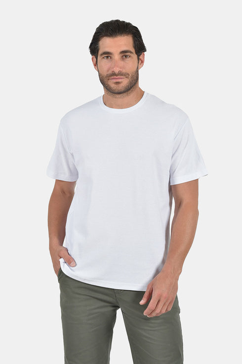 Ανδρική Μπλούζα Ριπ Χρώμα Λευκό Everbest