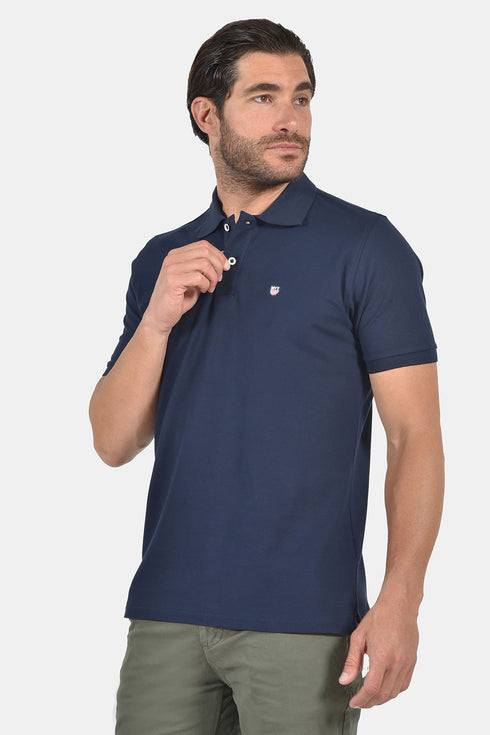Ανδρικό Μπλουζάκι Πόλο Κανονική Γραμμή Μπλε NYT