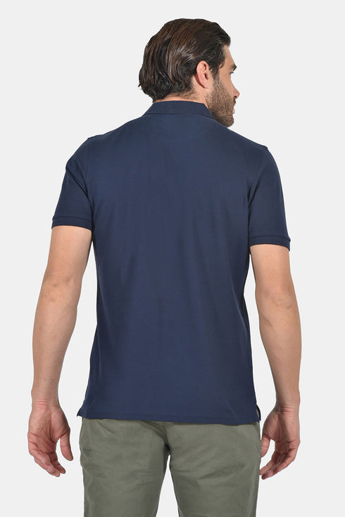 Ανδρικό Μπλουζάκι Πόλο Κανονική Γραμμή Μπλε NYT