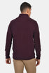 Ανδρική Μπλούζα με Φερμουάρ Μπορντό Lexton