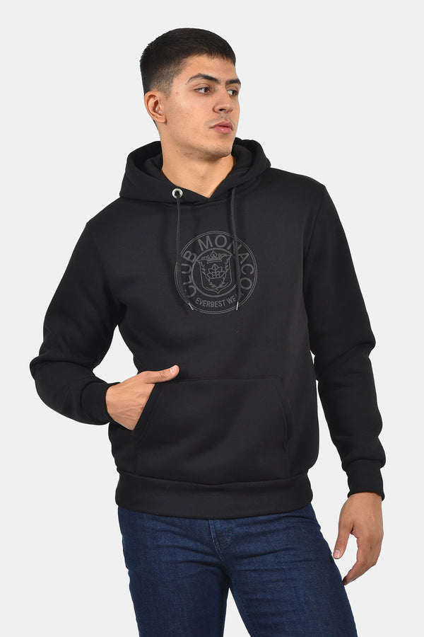 Ανδρικό Φούτερ Άνετη Γραμμή Μαύρο Everbest