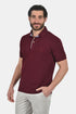 Ανδρικό Μπλουζάκι Πόλο Άνετη Γραμμή Μπορντό Everbest