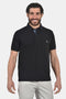 Ανδρικό Μπλουζάκι Πόλο Άνετη Γραμμή Μαύρο Everbest