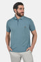 Ανδρικό Μπλουζάκι Πόλο Άνετη Γραμμή Σιέλ Everbest
