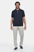 Ανδρικό Μπλουζάκι Πόλο Άνετη Γραμμή Μπλε Everbest