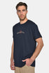 Ανδρικό T-Shirt Φλάμα Άνετη Γραμμή Μπλε Everbest