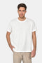 Ανδρικό T-Shirt με Ανάγλυφη Υφή Χρώμα Εκρού Everbest