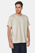 Ανδρικό T-Shirt με Ανάγλυφη Υφή Χρώμα Μπεζ Everbest