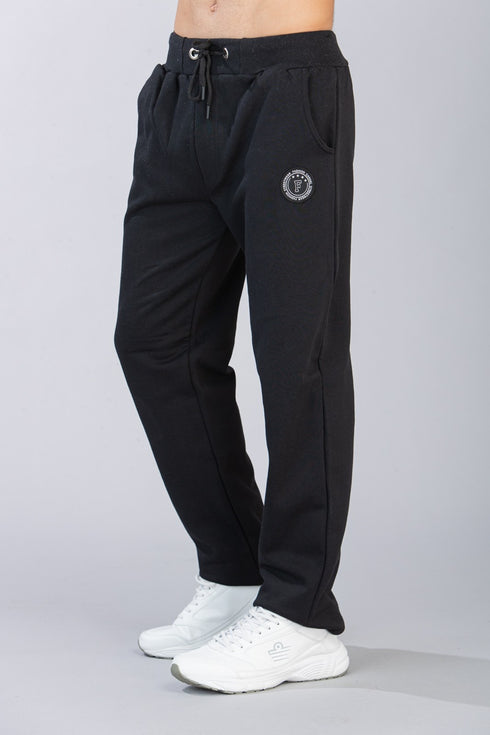 Ανδρική Φόρμα με Ίσιο Τελείωμα Χρώμα Μαύρο Restart