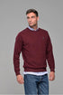 Ανδρική Μπλούζα Λαιμόκοψη Μπορντό Everbest