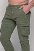 Ανδρικό Παντελόνι Cargo Χρώμα Λαδί
