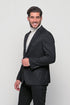 Ανδρικό Σακάκι σε Slim Γραμμή Μαύρο
