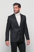 Ανδρικό Σακάκι σε Slim Γραμμή Μαύρο