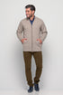 Ανδρικό Πλεκτό Ζακετομπουφάν Μπεζ Sogo