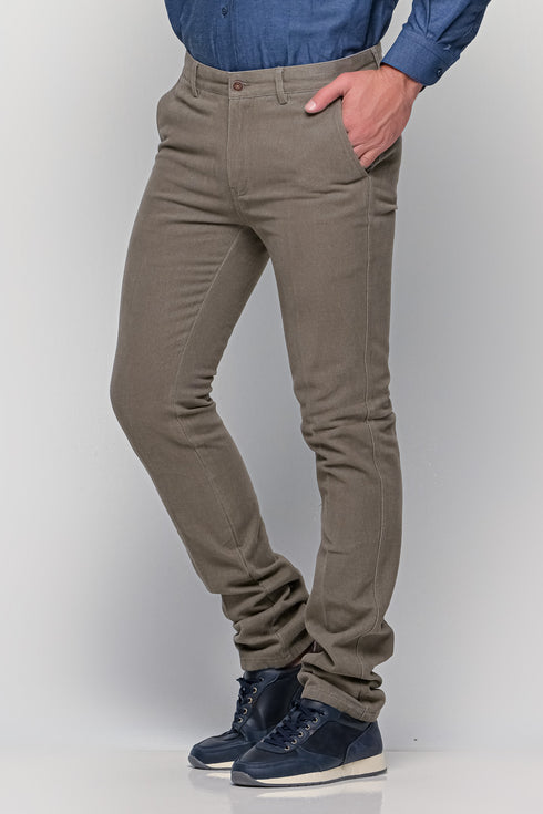 Ανδρικό Παντελόνι Στενή Γραμμή Γκρι NYT