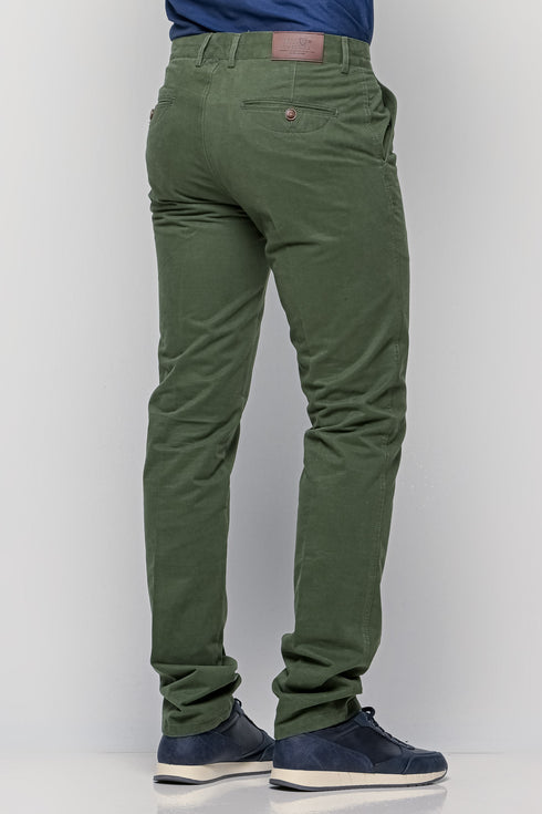 Ανδρικό Παντελόνι Chino Κανονική Γραμμή Πράσινο NYT