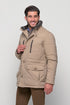 Ανδρικό Μπουφάν Μπεζ NYT
