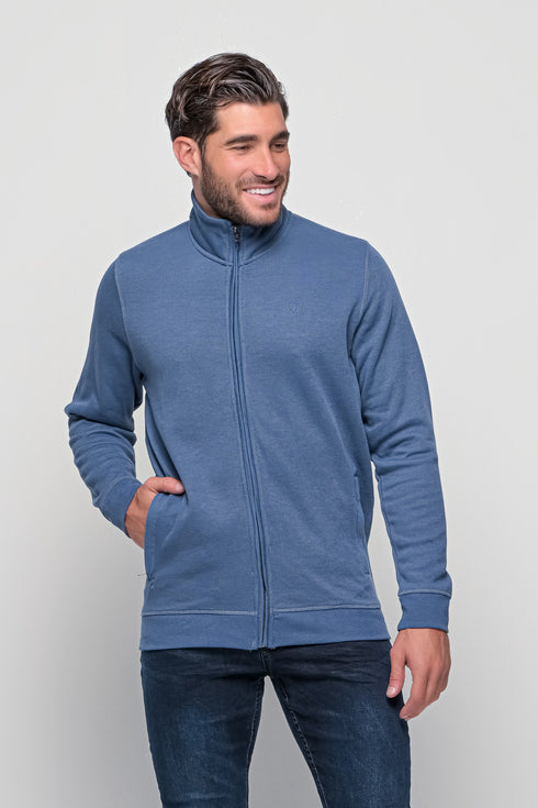 Ανδρική Φούτερ Ζακέτα Χρώμα Ραφ Pre End