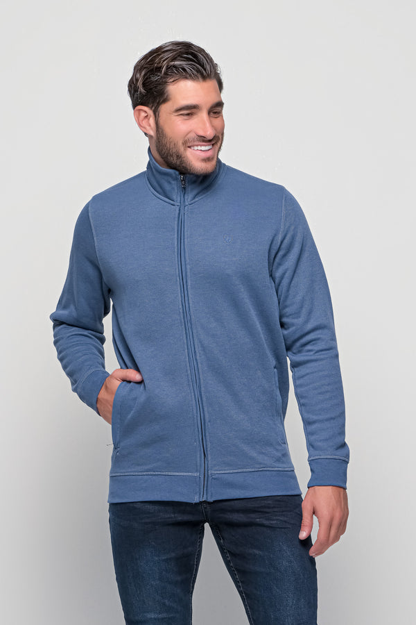 Ανδρική Φούτερ Ζακέτα Χρώμα Ραφ Pre End