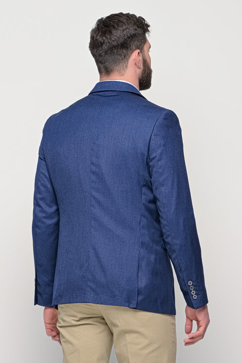 Ανδρικό Kαλοκαιρινό Σακάκι Μπλε NYT