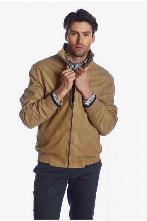 Ανδρικό Ανοιξιάτικο Μπουφάν Sogo Χρώμα Μπεζ