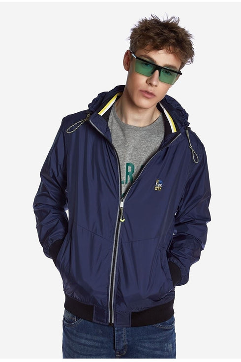 Ανδρικό Aνοιξιάτικο Mπουφάν Μπλε Brokers