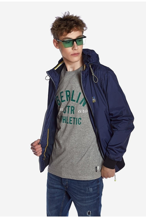 Ανδρικό Aνοιξιάτικο Mπουφάν Μπλε Brokers