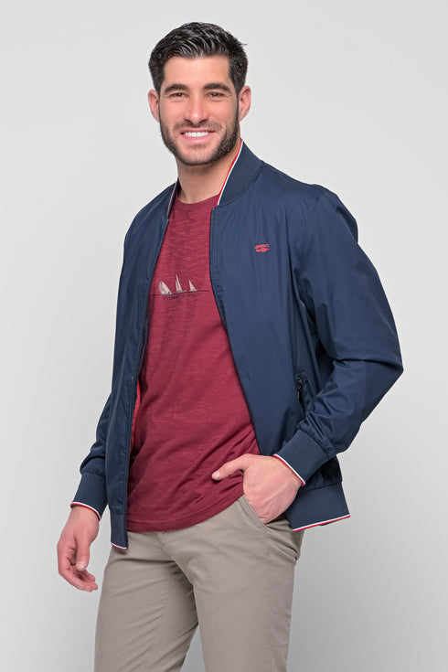 Ανδρικό Ανοιξιάτικο Μπουφάν Μπλε Lexton