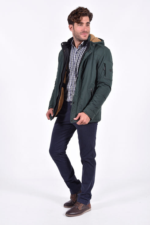 Ανδρικό Μπουφάν Πράσινο Lexton